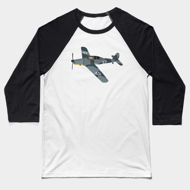 Arado Ar 96 German WW2 Airplane Baseball T-Shirt by NorseTech